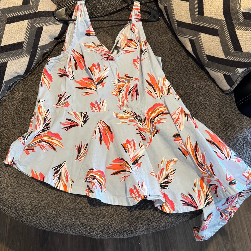 Lane Bryant Multicolor Floral Camisole